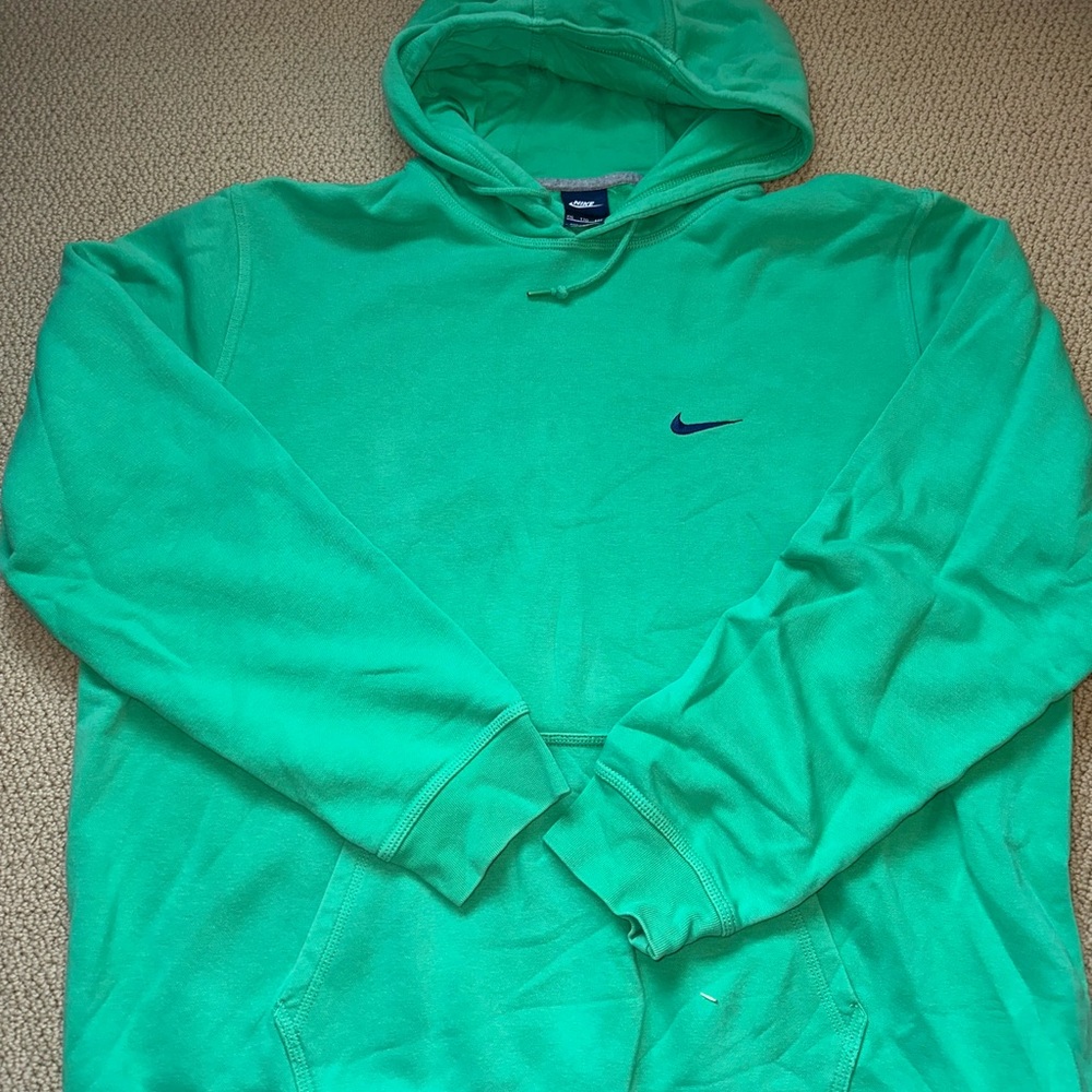 Nike Men's Vibrant Teal Hoodie